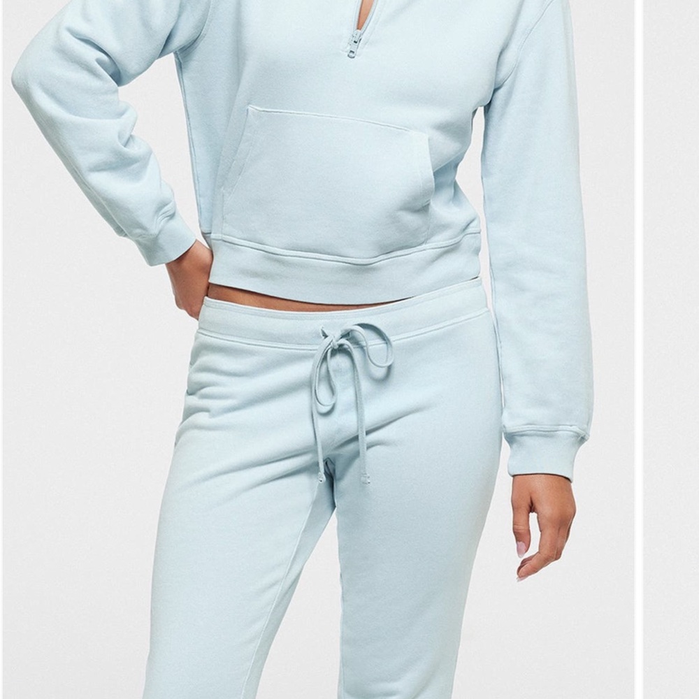 Skims Organic
Cotton Half Zip Pullover in opal M - Picture 8 of 8